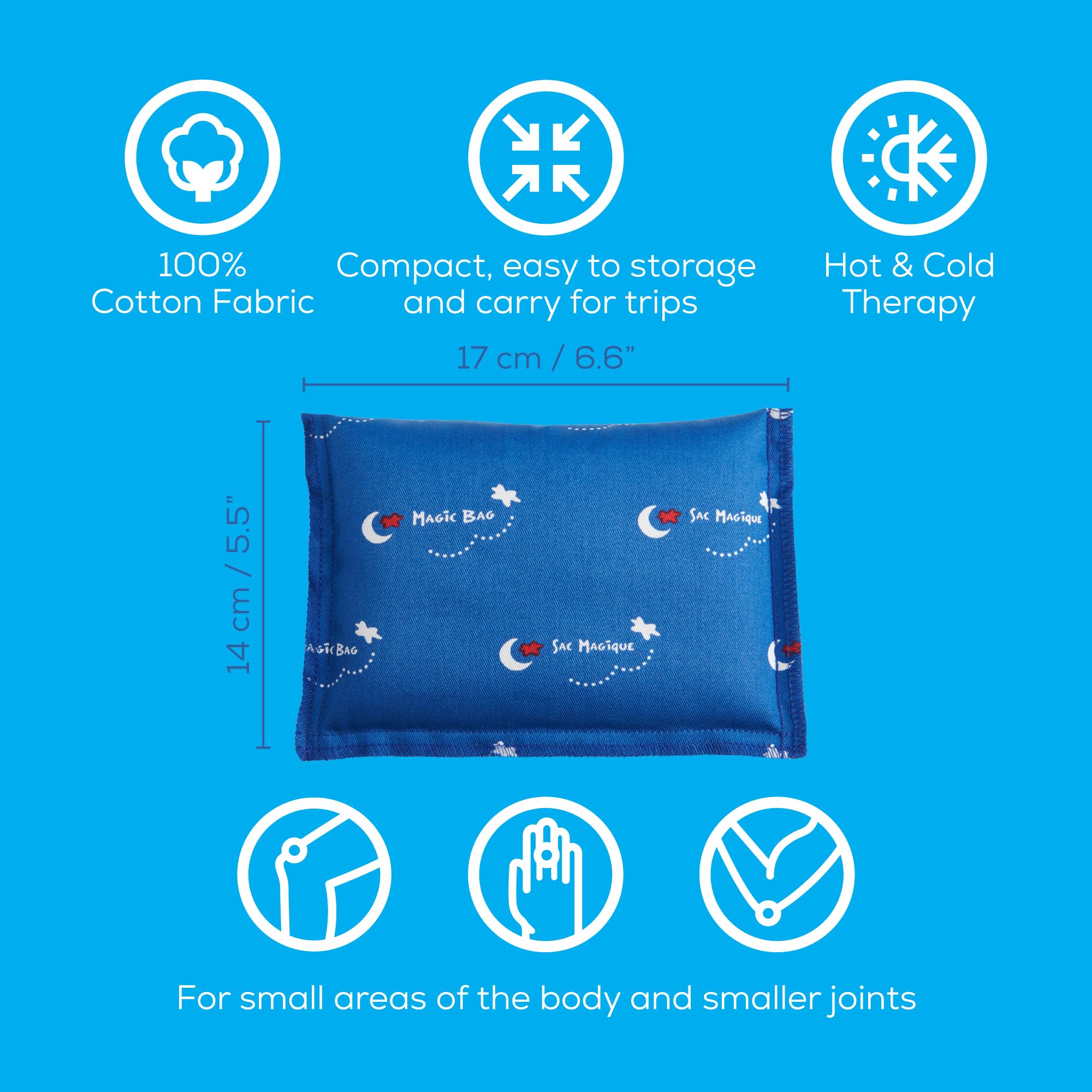 Amazon.com: Magic Bag Travel Pad, Blue, 0.5 Pound : Health & Household